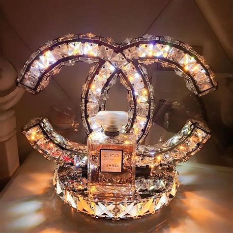 chanel table light|coco Chanel table decor.